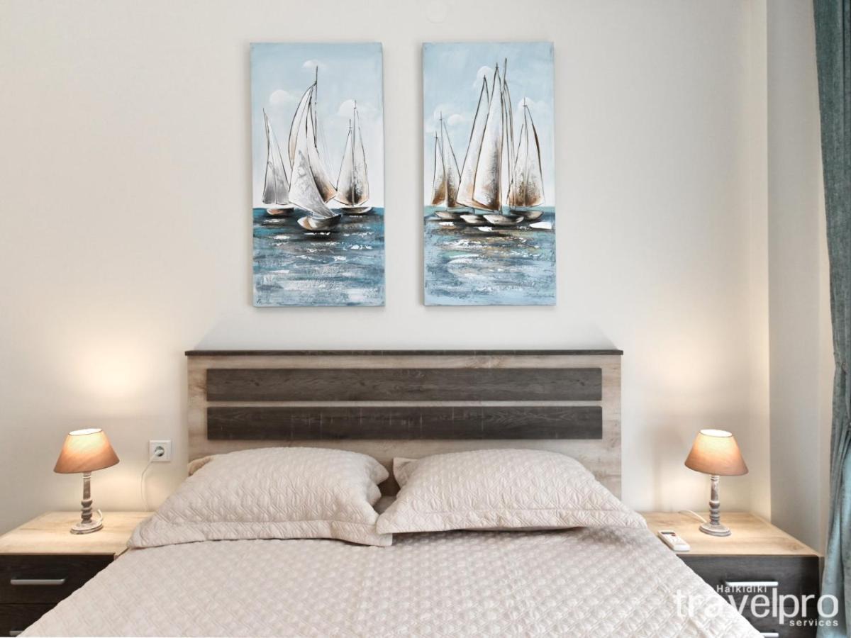 Marianthi Apartment By Rentalspro Services - Nea Moudania Halkidiki Luaran gambar