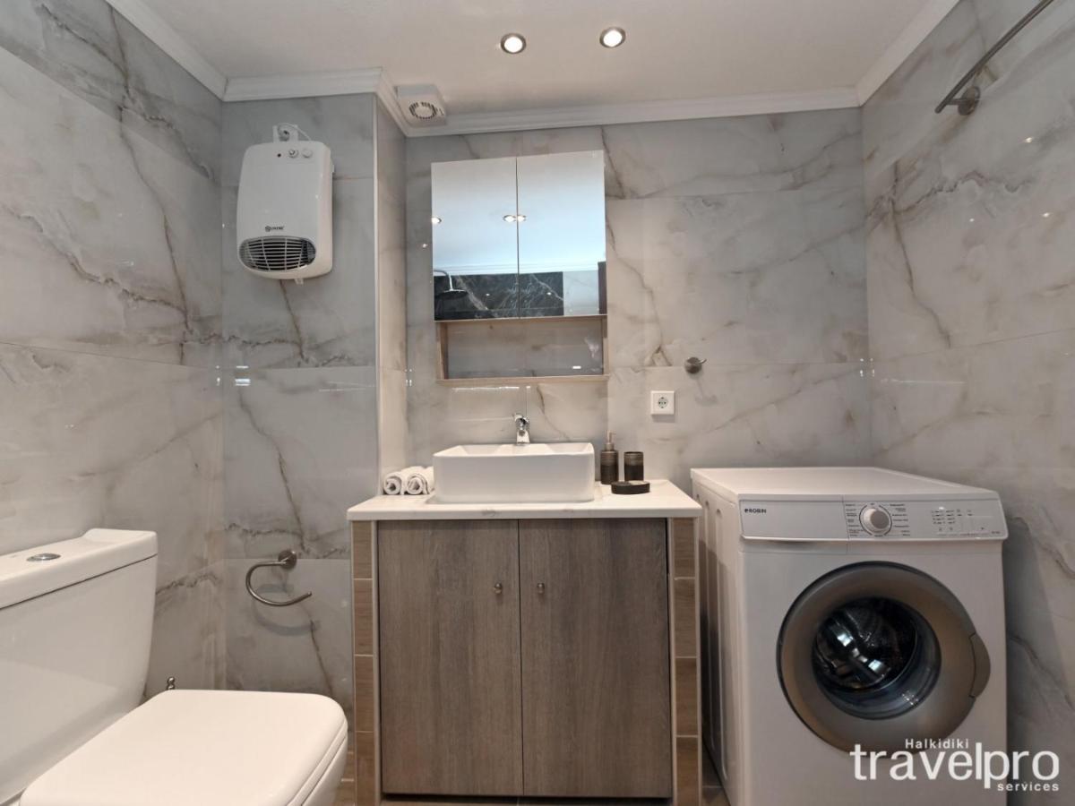 Marianthi Apartment By Rentalspro Services - Nea Moudania Halkidiki Luaran gambar