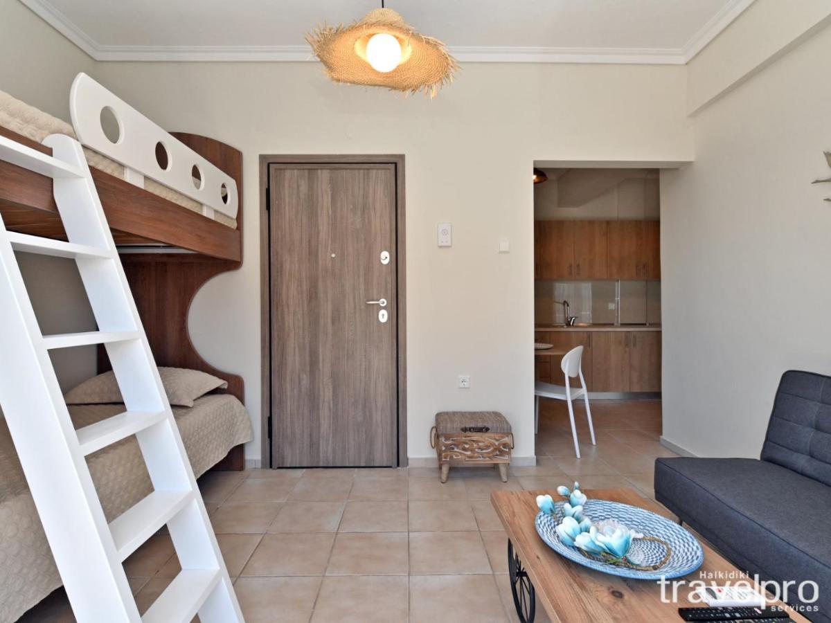Marianthi Apartment By Rentalspro Services - Nea Moudania Halkidiki Luaran gambar