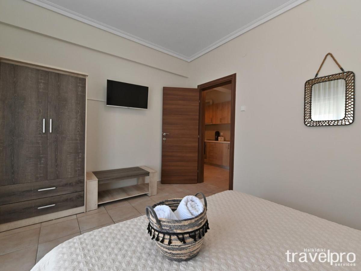 Marianthi Apartment By Rentalspro Services - Nea Moudania Halkidiki Luaran gambar