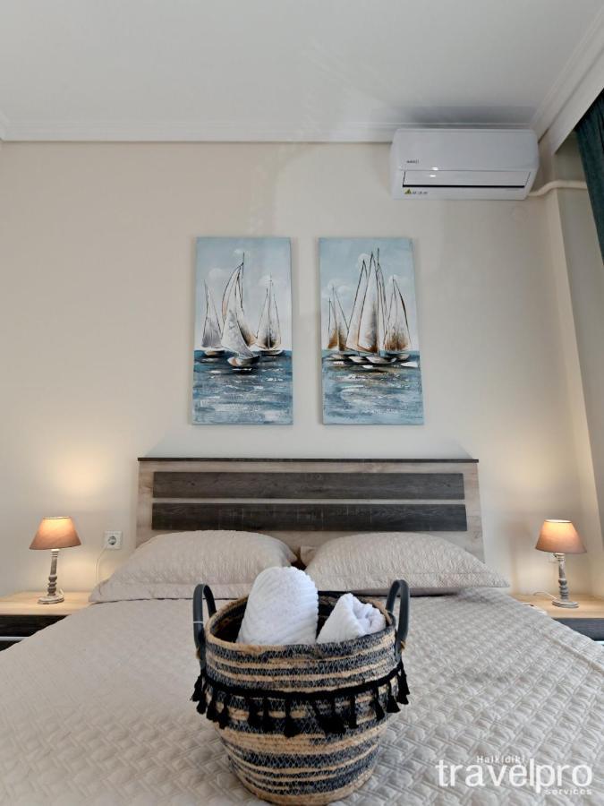 Marianthi Apartment By Rentalspro Services - Nea Moudania Halkidiki Luaran gambar