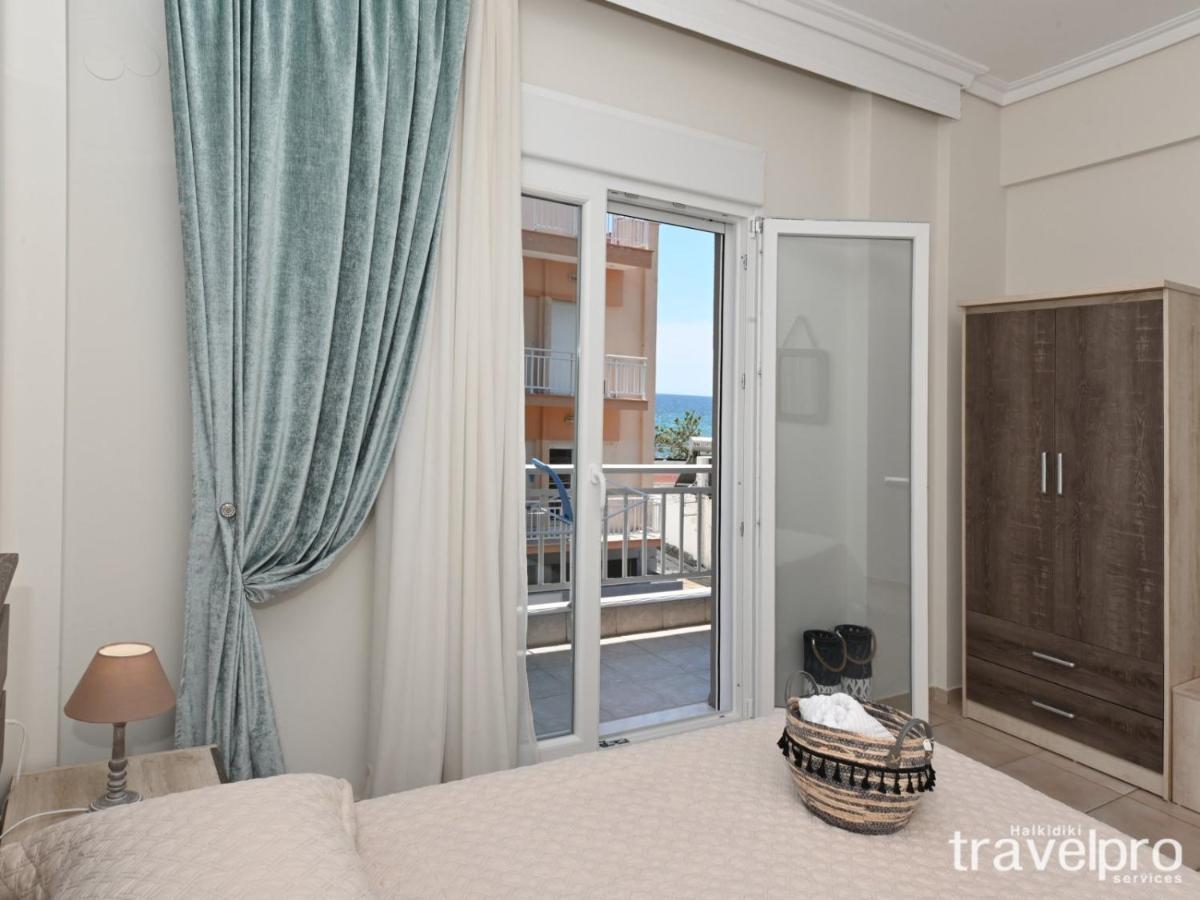 Marianthi Apartment By Rentalspro Services - Nea Moudania Halkidiki Luaran gambar