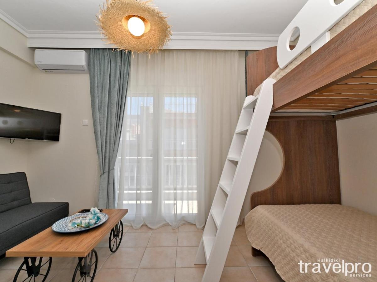 Marianthi Apartment By Rentalspro Services - Nea Moudania Halkidiki Luaran gambar