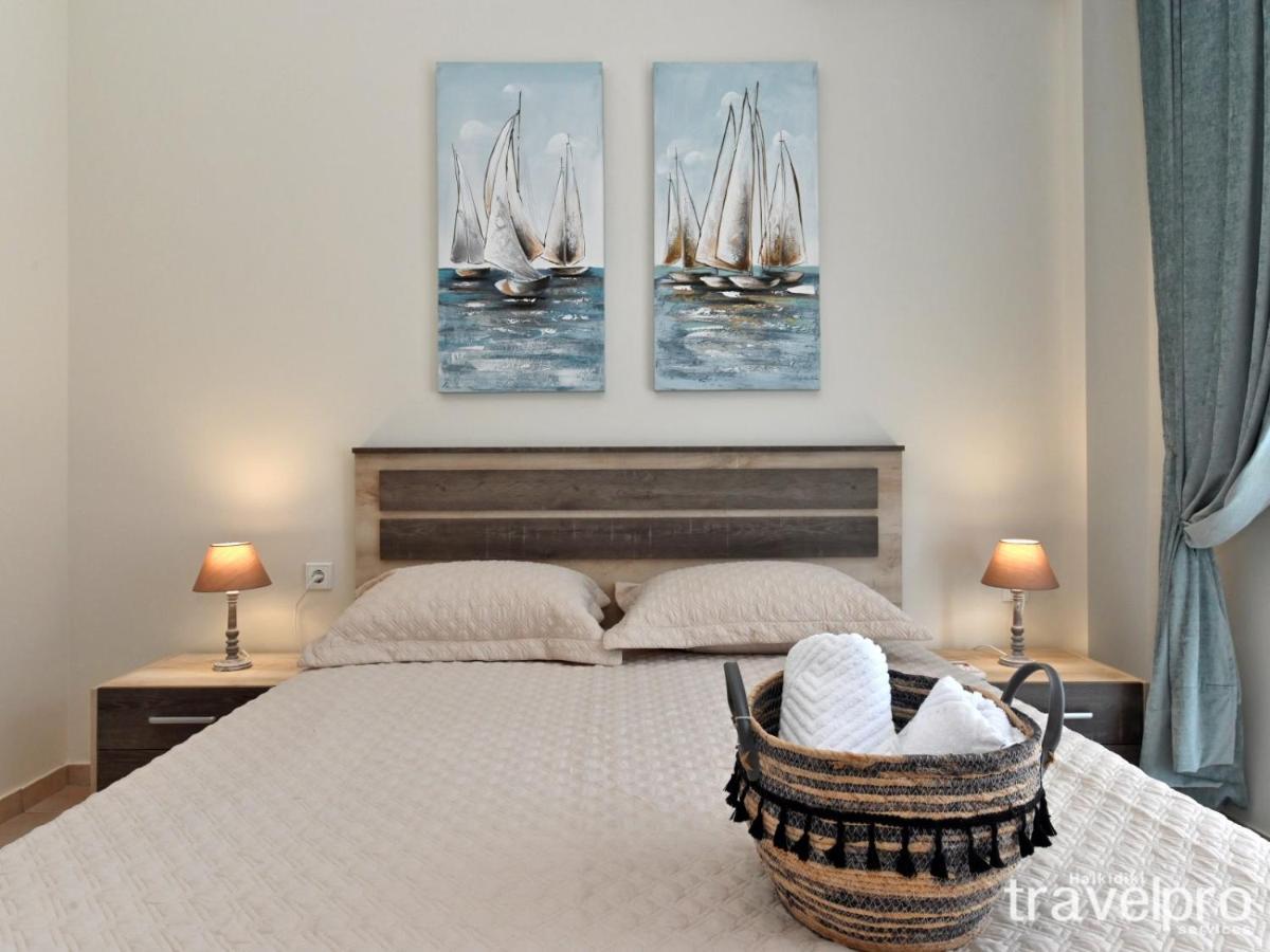 Marianthi Apartment By Rentalspro Services - Nea Moudania Halkidiki Luaran gambar